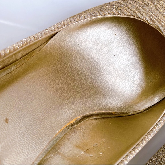 🌟 GRACELAND GOLD SILVER SPARKLE POINTED TOE HIGH HEELS! - Picture 14 of 15